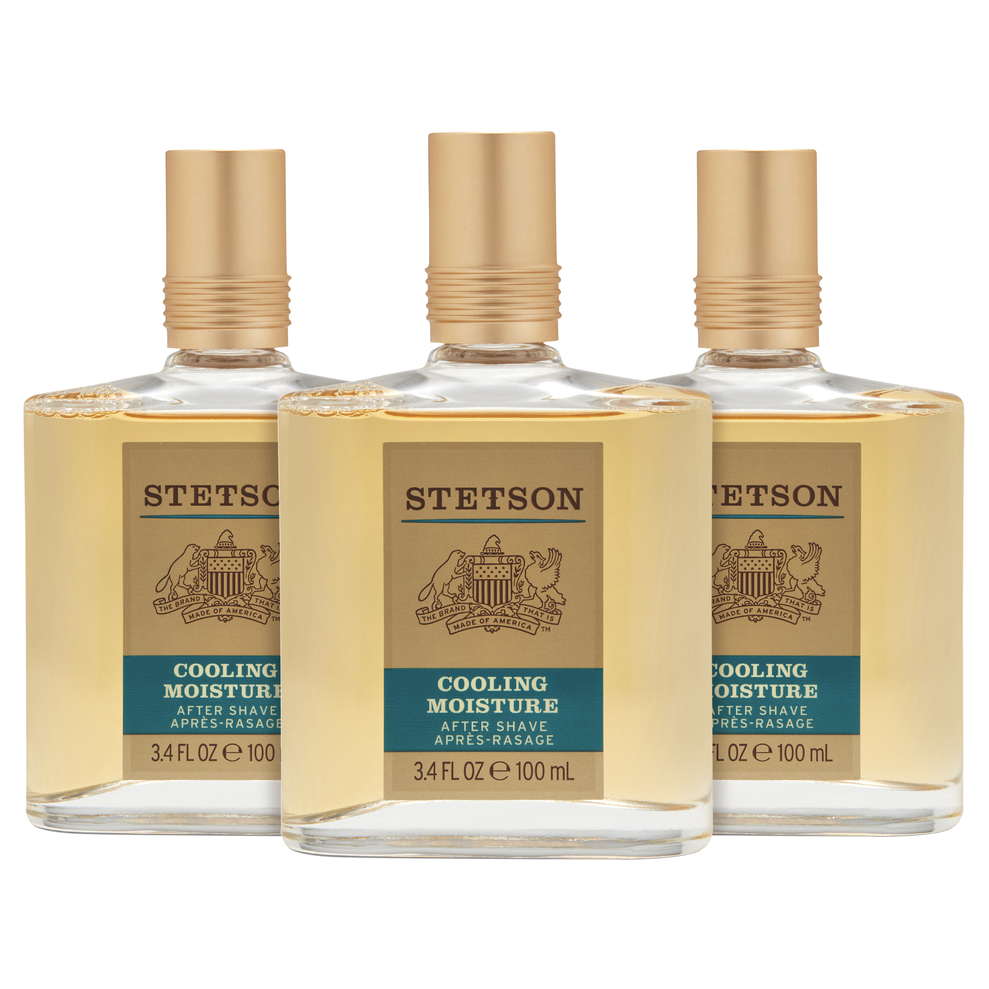 SCENT BEAUTY, Stetson Original Cooling Moisture After Shave Splash - 3 Pack